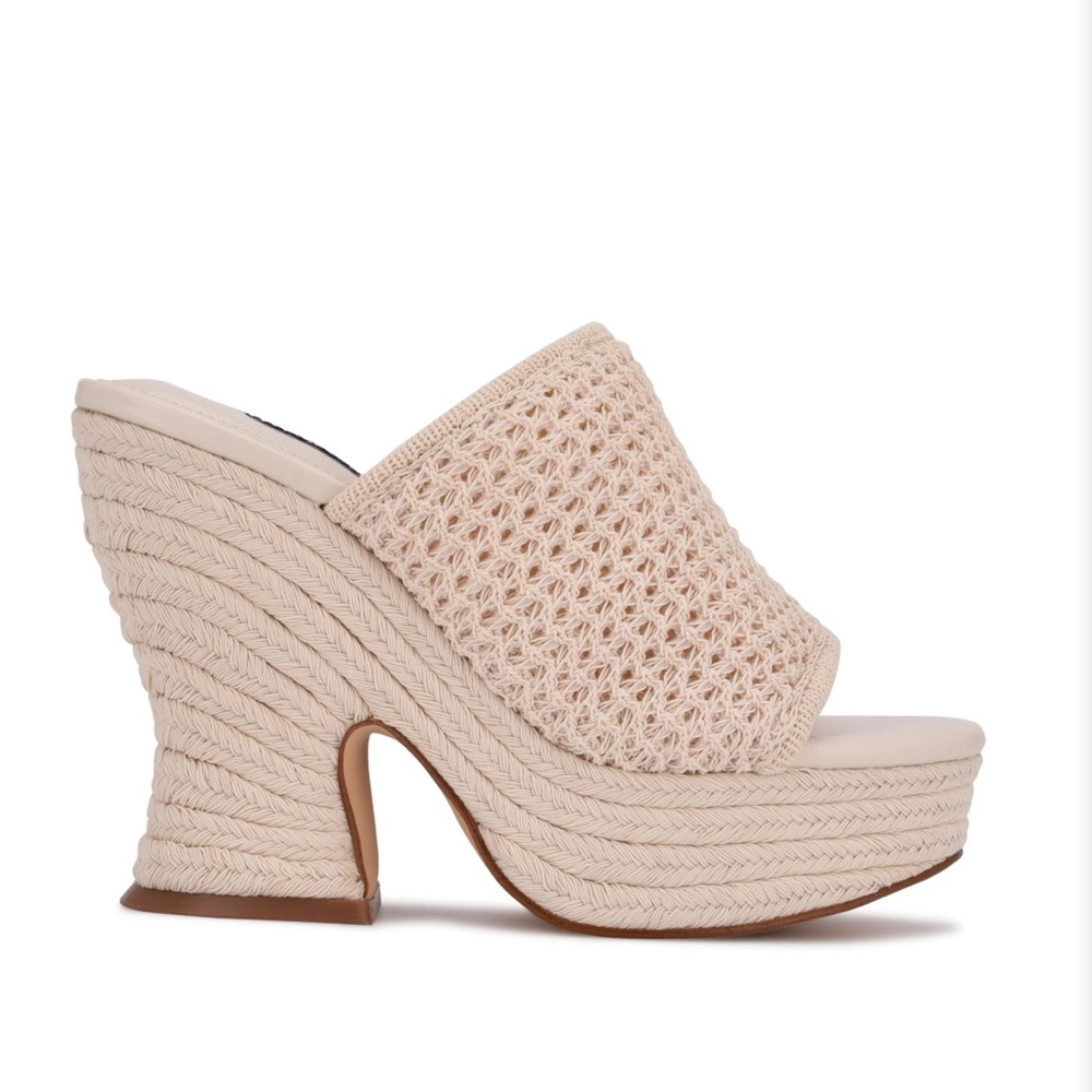 Fefee Platform Slide Sandals